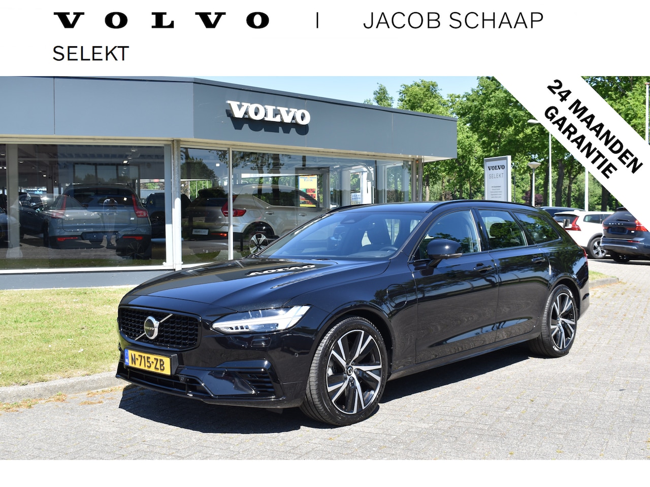 Volvo V90 - T8 390PK AWD Inscription Exclusive | Trekhaak | Luchtvering | H&K | ACC | Panodak - AutoWereld.nl