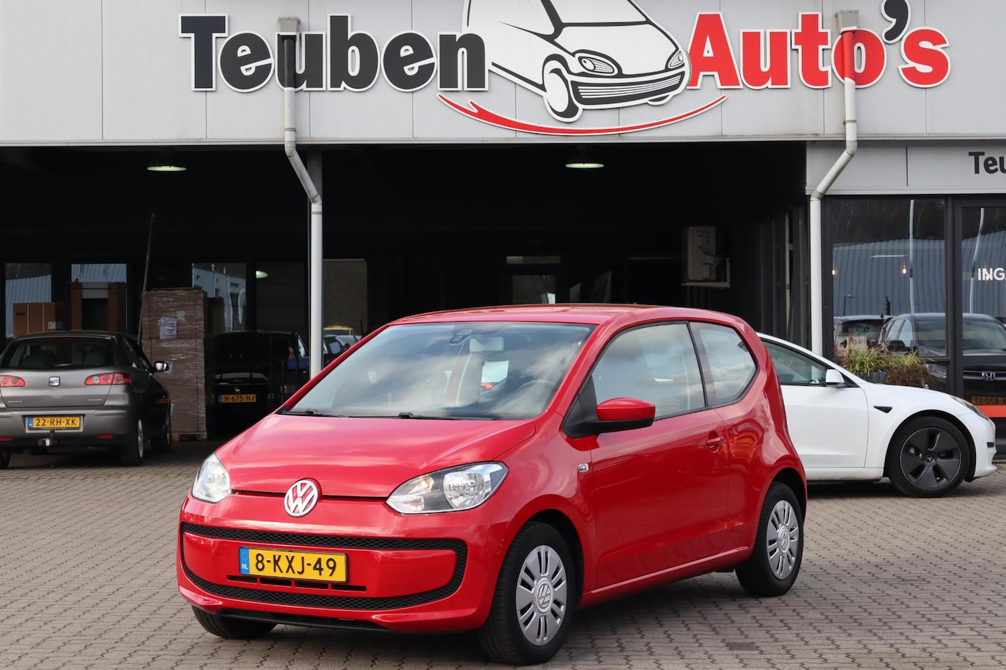 Volkswagen Up! - 1.0 move up! BlueMotion Airco, Radio cd speler, Elektrische ramen - AutoWereld.nl