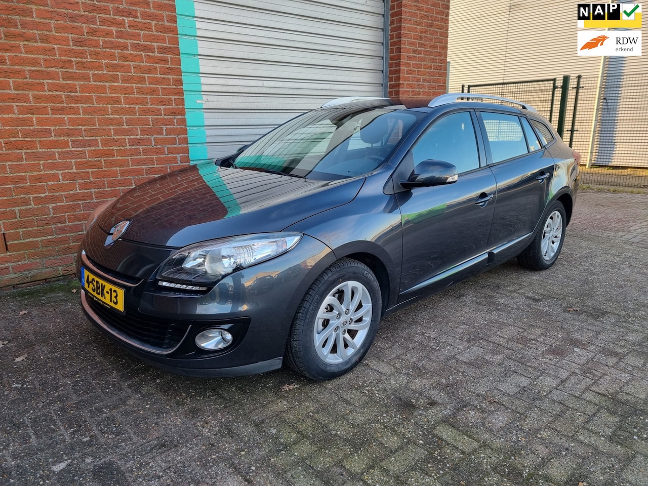 Renault Mégane Estate - 1.5 dCi Authentique NAV.+ Clima Bj:2013 NAP! - AutoWereld.nl