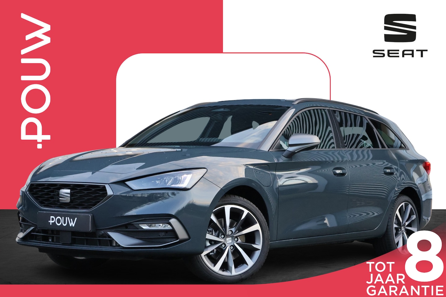 SEAT Leon Sportstourer - 1.5 TSI 204pk e-Hybrid FR Business | Technology Pack | 18" Velgen - AutoWereld.nl