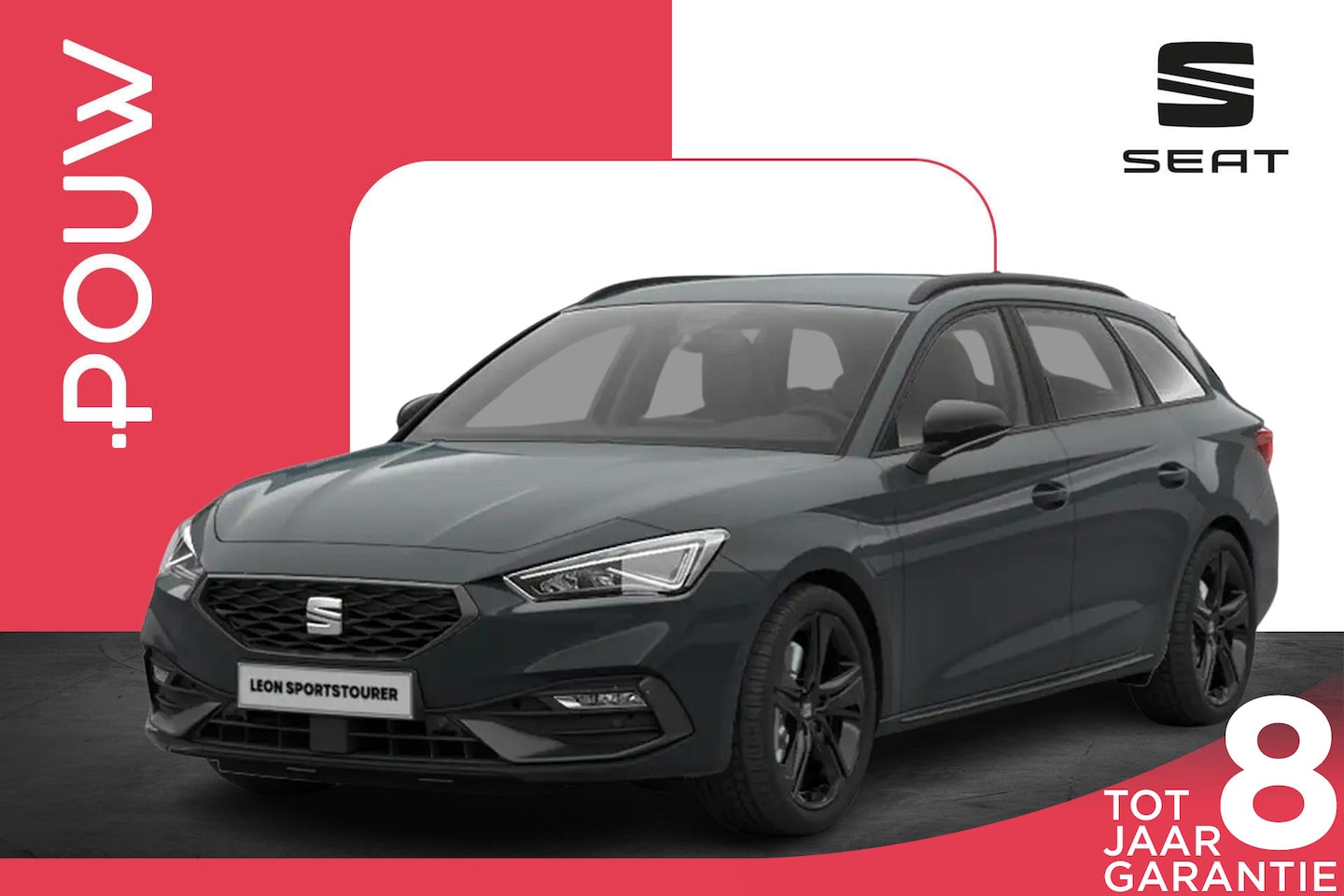 SEAT Leon Sportstourer - 1.5 TSI 204pk e-Hybrid FR Business | Safe Drive Pack | Black Pack - AutoWereld.nl