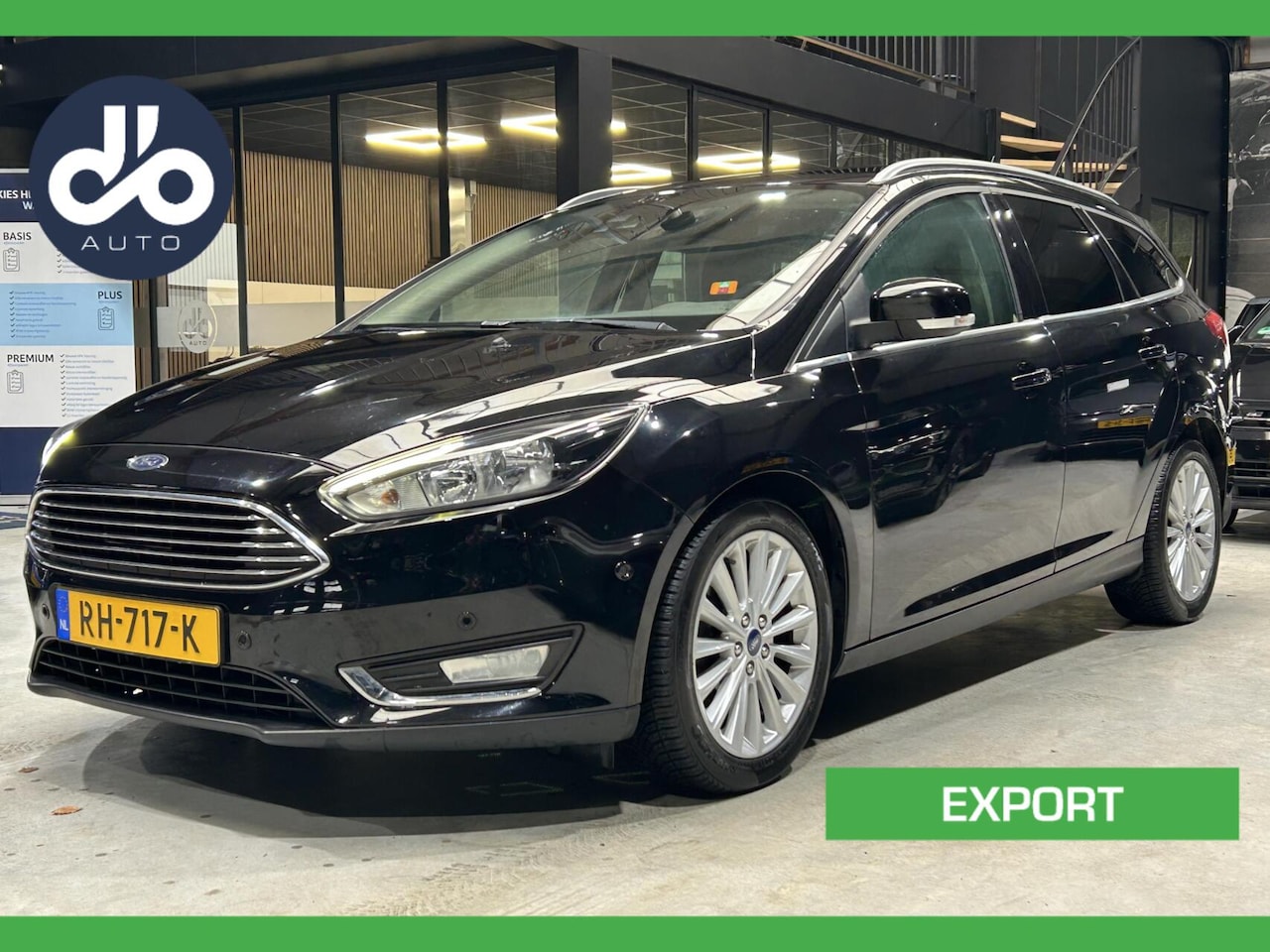 Ford Focus Wagon - 1.5 TDCI 120pk Titanium EXPORT/ HANDEL NAVI I PDC I CLIMA - AutoWereld.nl