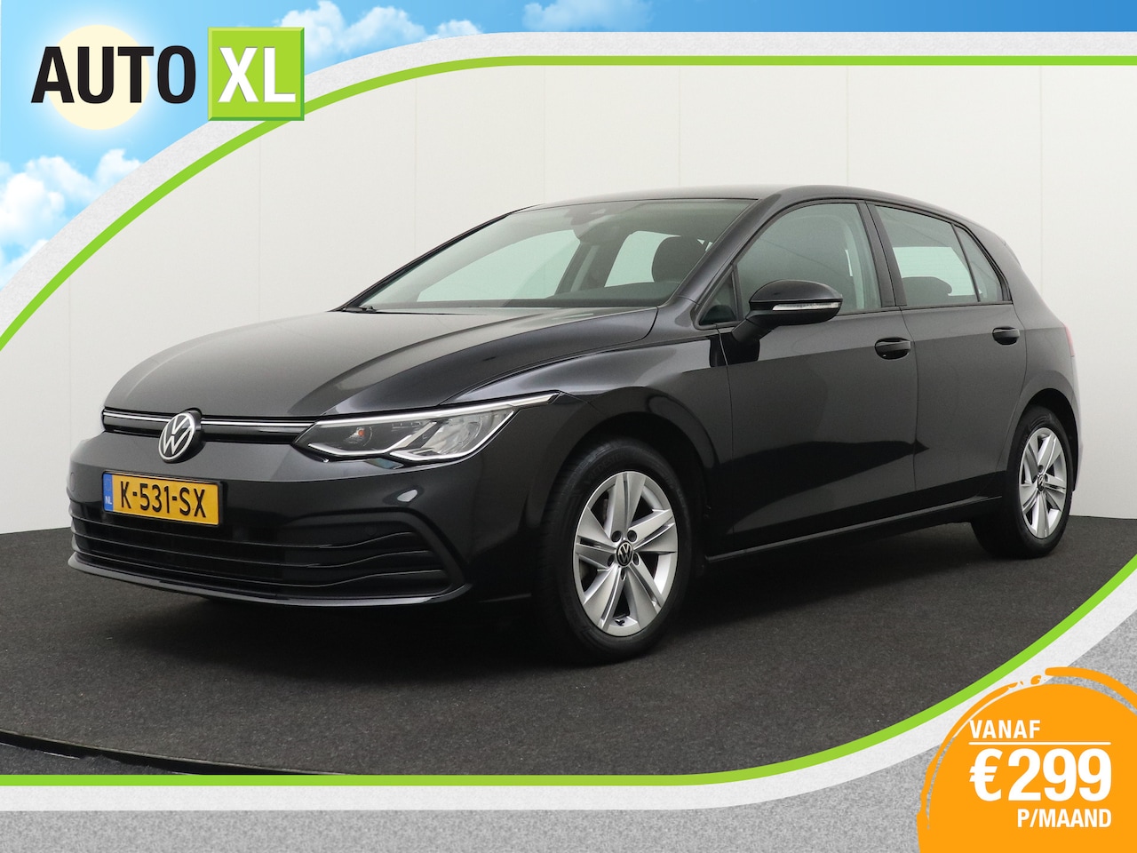 Volkswagen Golf - 110 PK Aut. eTSI Business+ Trekhaak WinterPack Sfeerverlichting - AutoWereld.nl