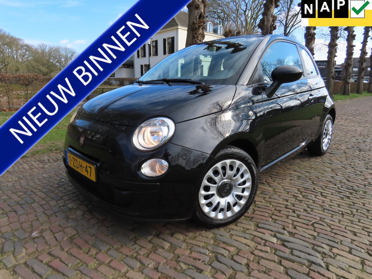 Fiat 500 - 1.0 TwinAir Pop Airco Stuurbekrachtiging ***85997 KM !! N.A.P***NL Auto***Apk t/m 25-2-202 - AutoWereld.nl