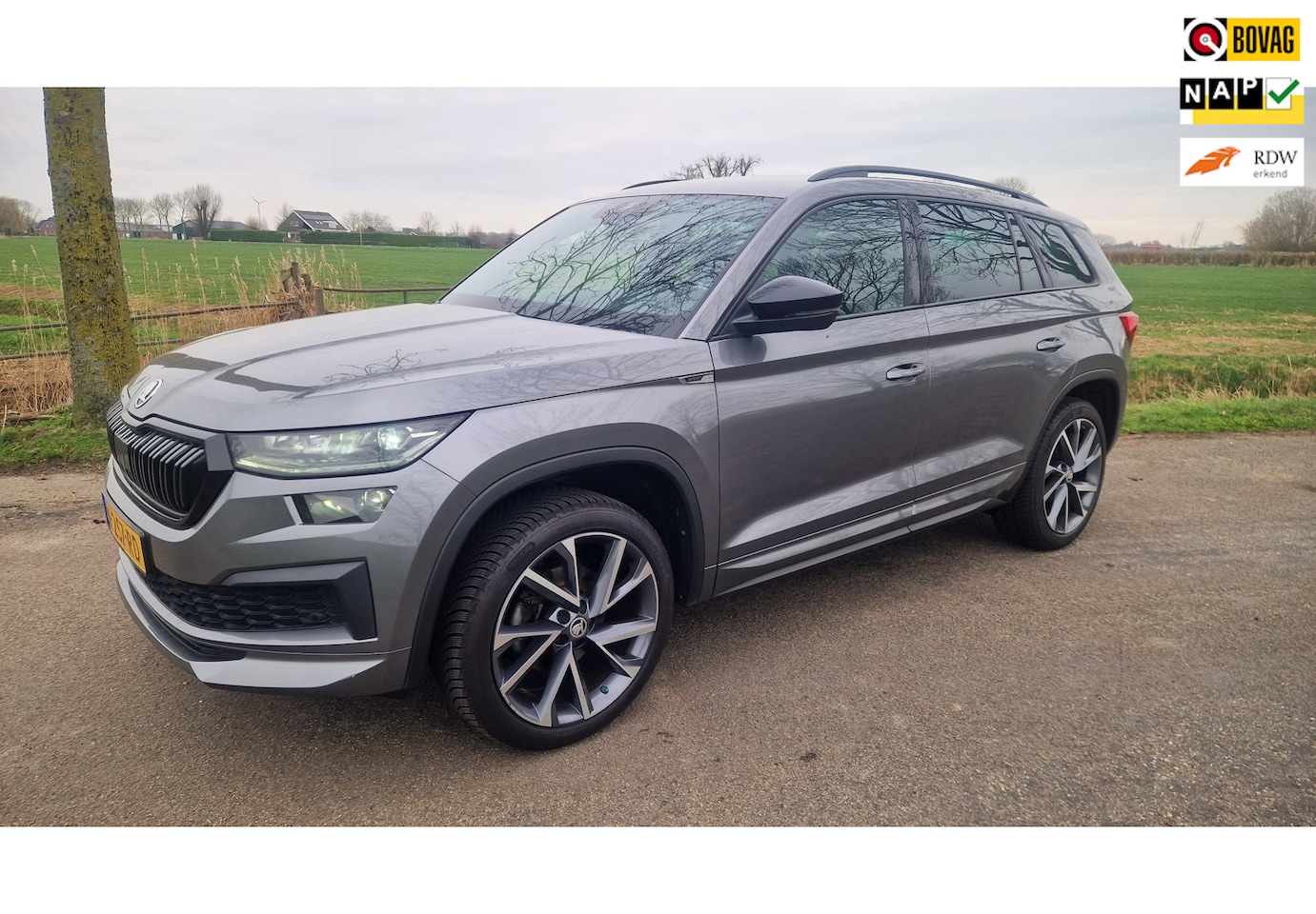 Skoda Kodiaq - 1.5 TSI Sportline Business 1.5 TSI Sportline Business, 1e eig, facelift, trekhaak - AutoWereld.nl
