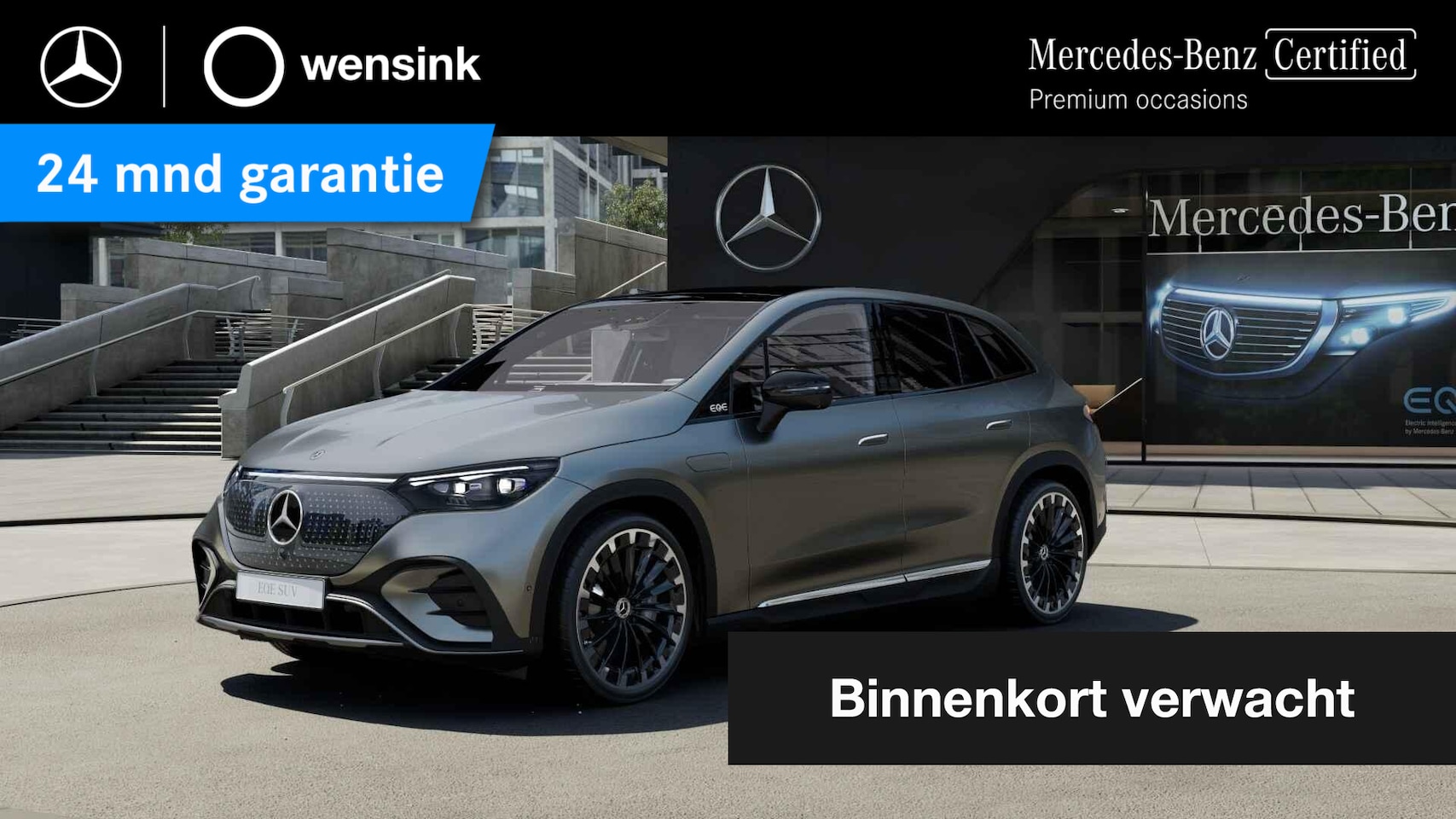 Mercedes-Benz EQE SUV - 300 AMG Line 91 kWh | Premium plus | Luchtvering | Trekhaak | Winter pakket | Night pakket - AutoWereld.nl