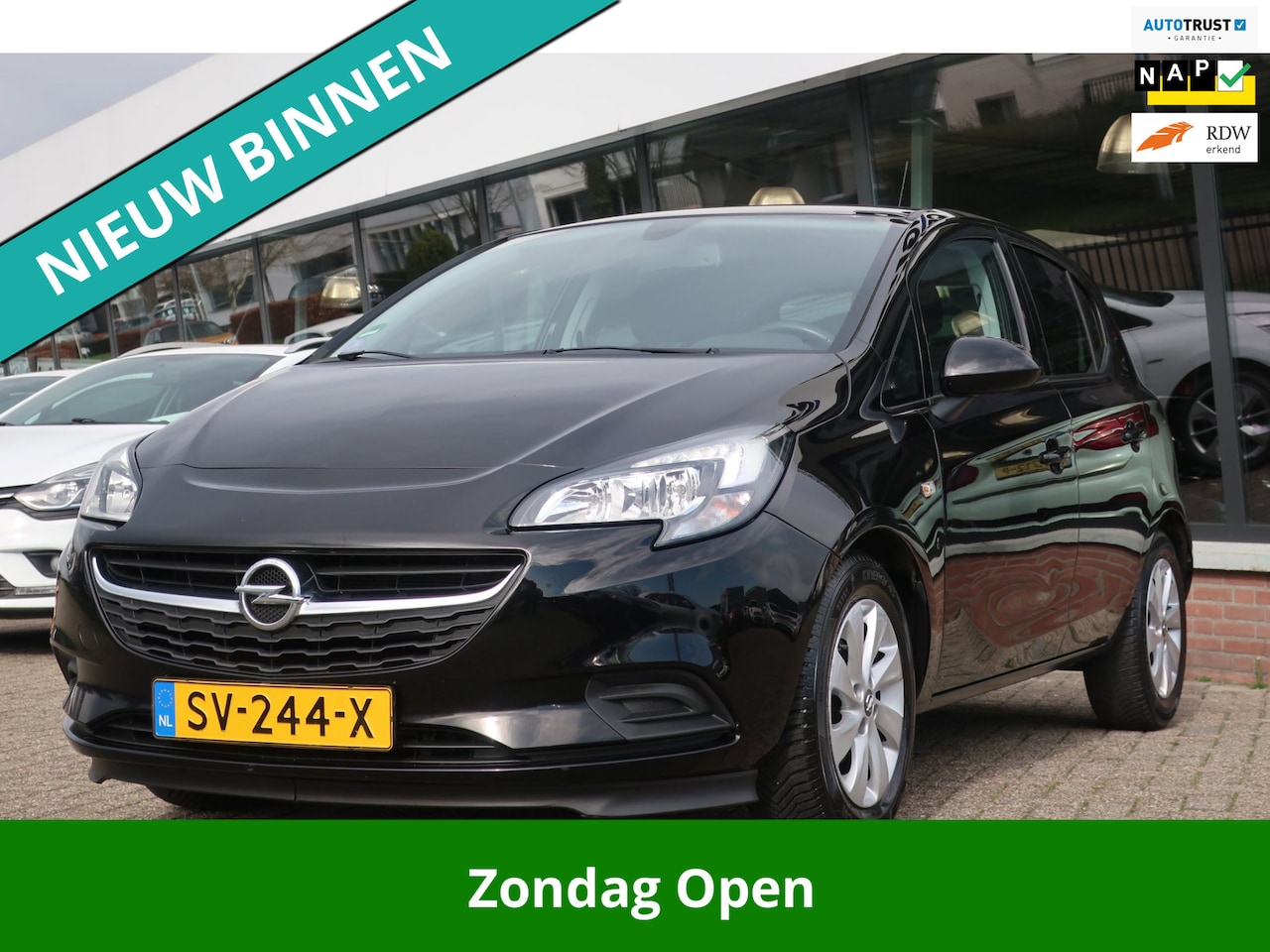 Opel Corsa - 1.0 Turbo Business+ 2e EIG_LED_NAVI_CLIMA_CRUIS_PDC_LMV. - AutoWereld.nl