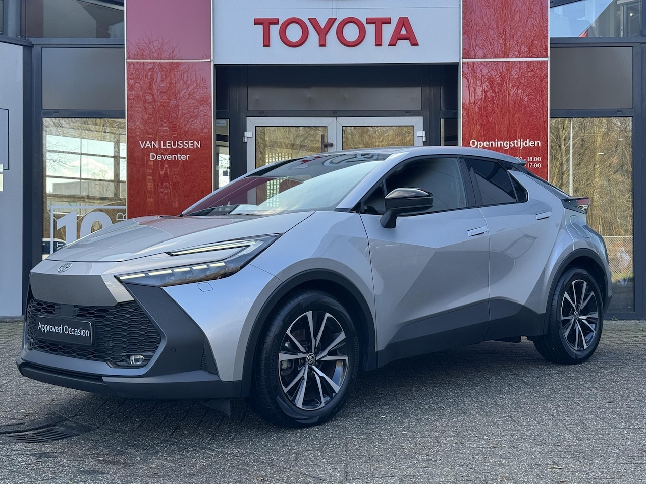 Toyota C-HR - 1.8 Hybrid 140 First Edition ANDROID/APPLE STOEL/STUURVERW. P-SENSOREN EL-ACHTERKLEP DODEH - AutoWereld.nl
