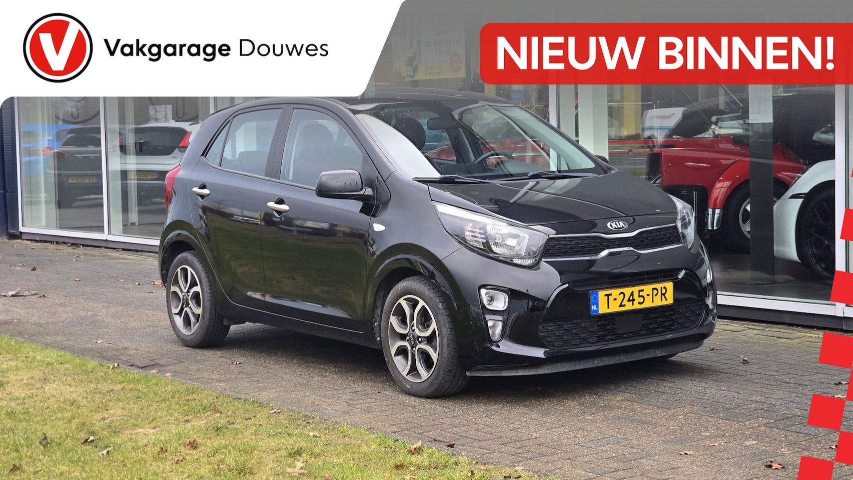 Kia Picanto - 1.0 DPi DynamicPlusLine | Automaat | Design Leder | Groot Display | Camera | Carplay | Cru - AutoWereld.nl