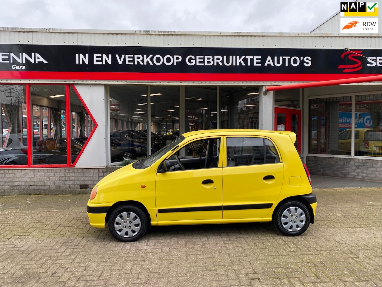 Hyundai Atos Spirit - 1.0i SX - Yellow Edition - Stuurbekr - Inr Mog !! - AutoWereld.nl