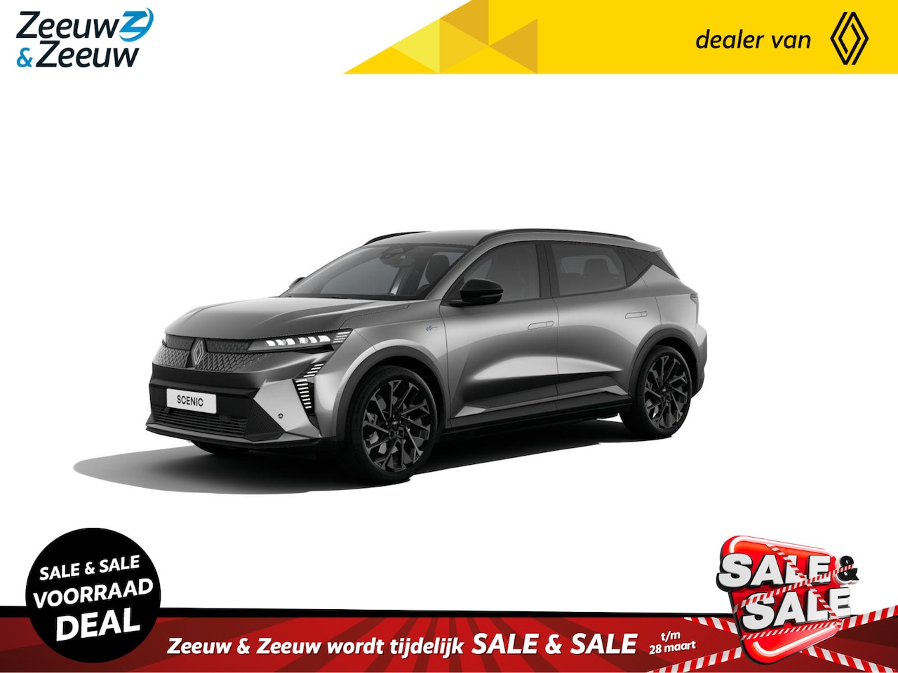 Renault Scenic E-Tech - EV87 long range esprit Alpine | Nu leverbaar met €3.000,- extra Zeeuw & Zeeuw voorraadkort - AutoWereld.nl