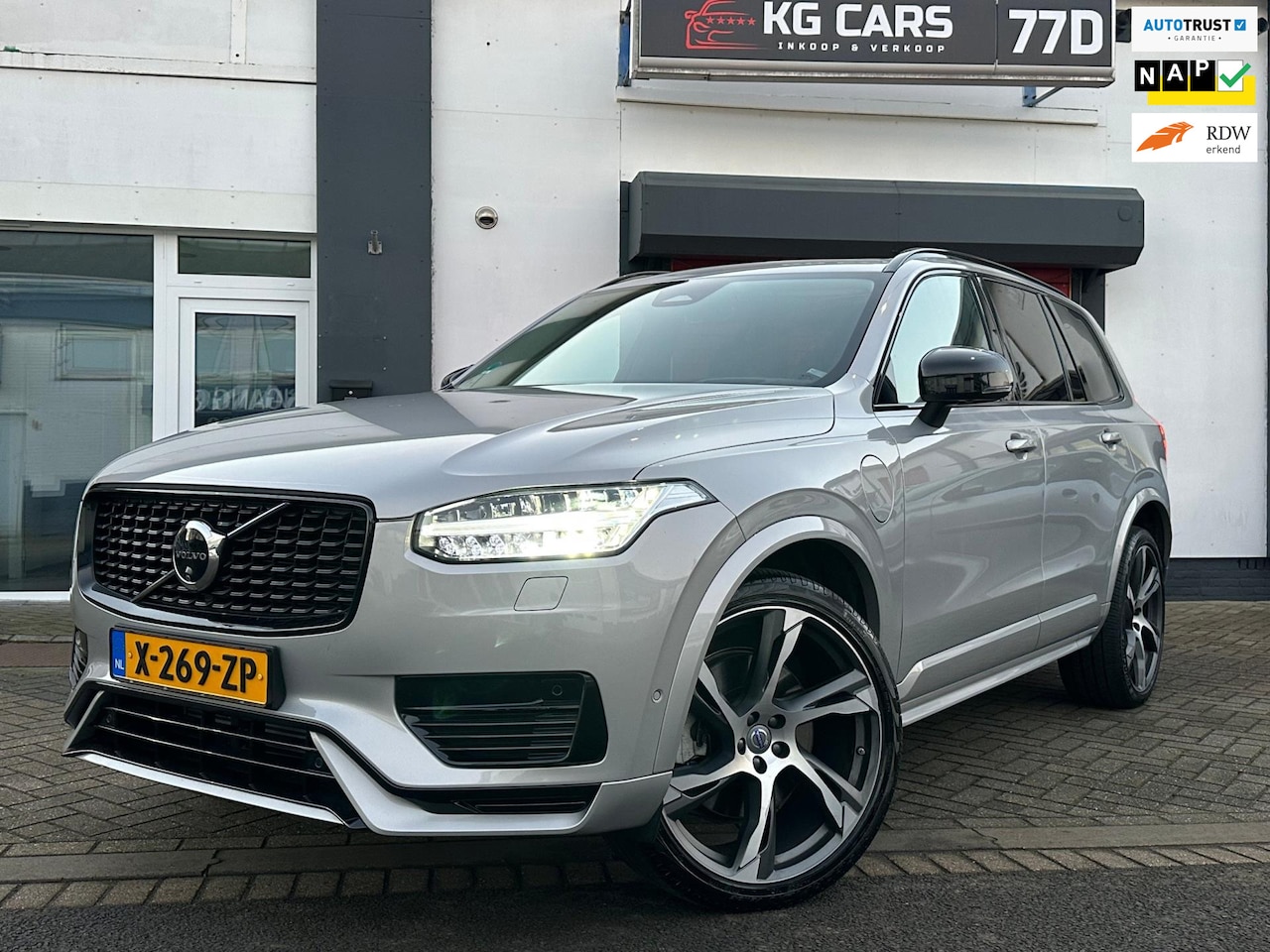 Volvo XC90 - 2.0 T8 Recharge AWD Ultimate Dark|Luchtvering|22"| - AutoWereld.nl