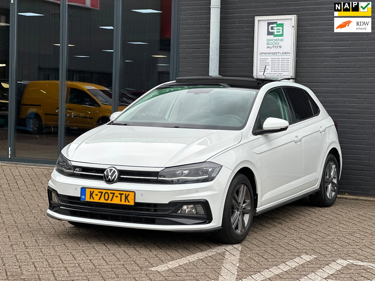 Volkswagen Polo - 1.0 TSI Highline Business R/LED/PANO-DAK/CARPLAY/NL-AUTO NAP!! - AutoWereld.nl