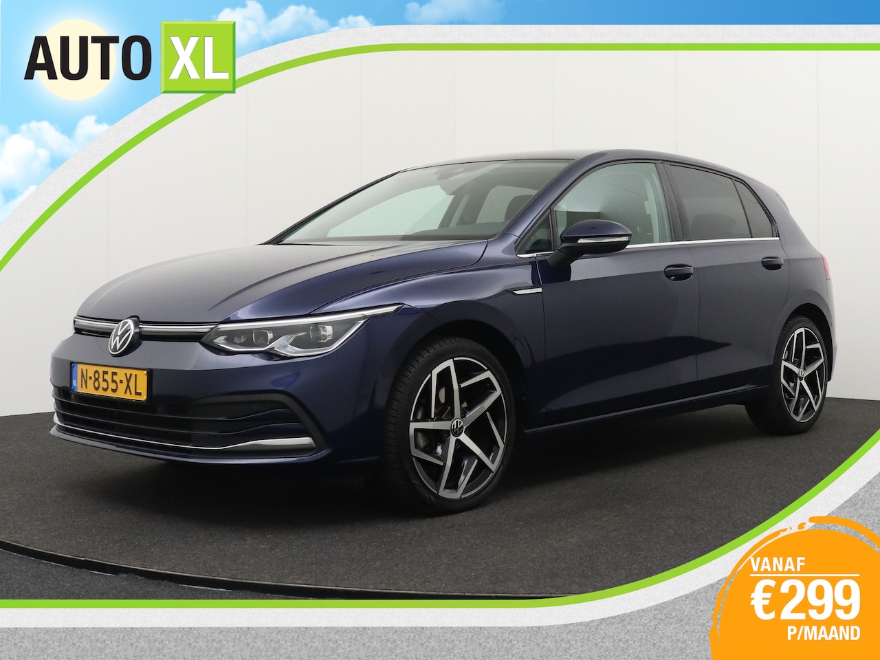 Volkswagen Golf - 1.5 150 PK Aut. Style+ IQ.Light Camera Memory Dodehoek - AutoWereld.nl