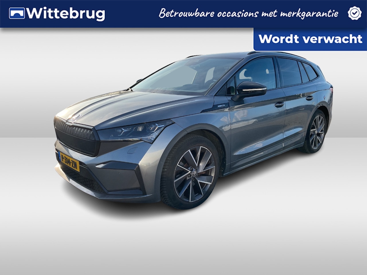 Skoda Enyaq iV - Sportline 60 / Pano / App connect / Navigatie / Camera / Parkeersensoren V+A / Elektrische - AutoWereld.nl