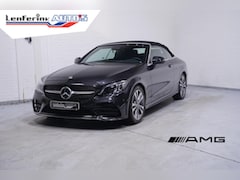 Mercedes-Benz C-klasse Cabrio - 180 AMG Line AMG Styling Camera lederen-bekleding Apple Carplay digi-dashboard 18"-lmv spo
