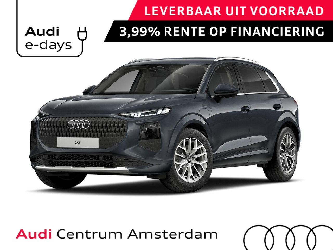 Audi Q3 - Advanced edition e-hybrid 272 | Techniekpakket plus | Ambiente lichtpakket | Privacy glas - AutoWereld.nl