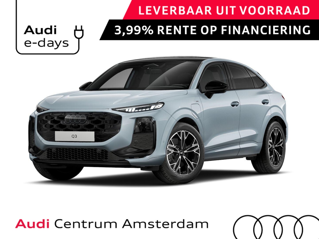 Audi Q3 Sportback - S edition e-hybrid 272 pk | Techniekpakket plus | Glazen panoramadak | Optiekpakket zwart - AutoWereld.nl