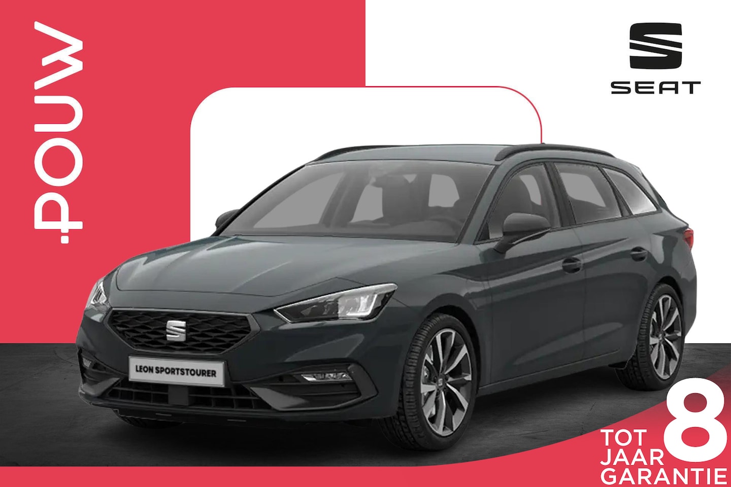 SEAT Leon Sportstourer - 1.5 TSI 204pk e-Hybrid FR Business | Technology Pack | 18" Velgen - AutoWereld.nl