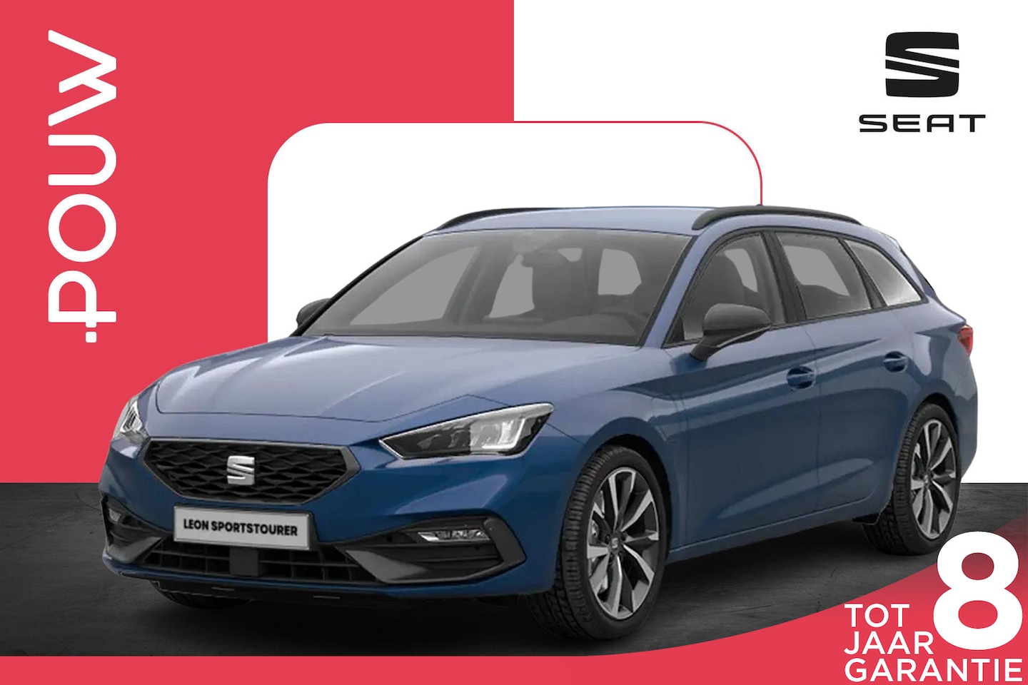 SEAT Leon Sportstourer - 1.5 TSI 204pk e-Hybrid FR Business | Technology Pack | 18" Velgen - AutoWereld.nl