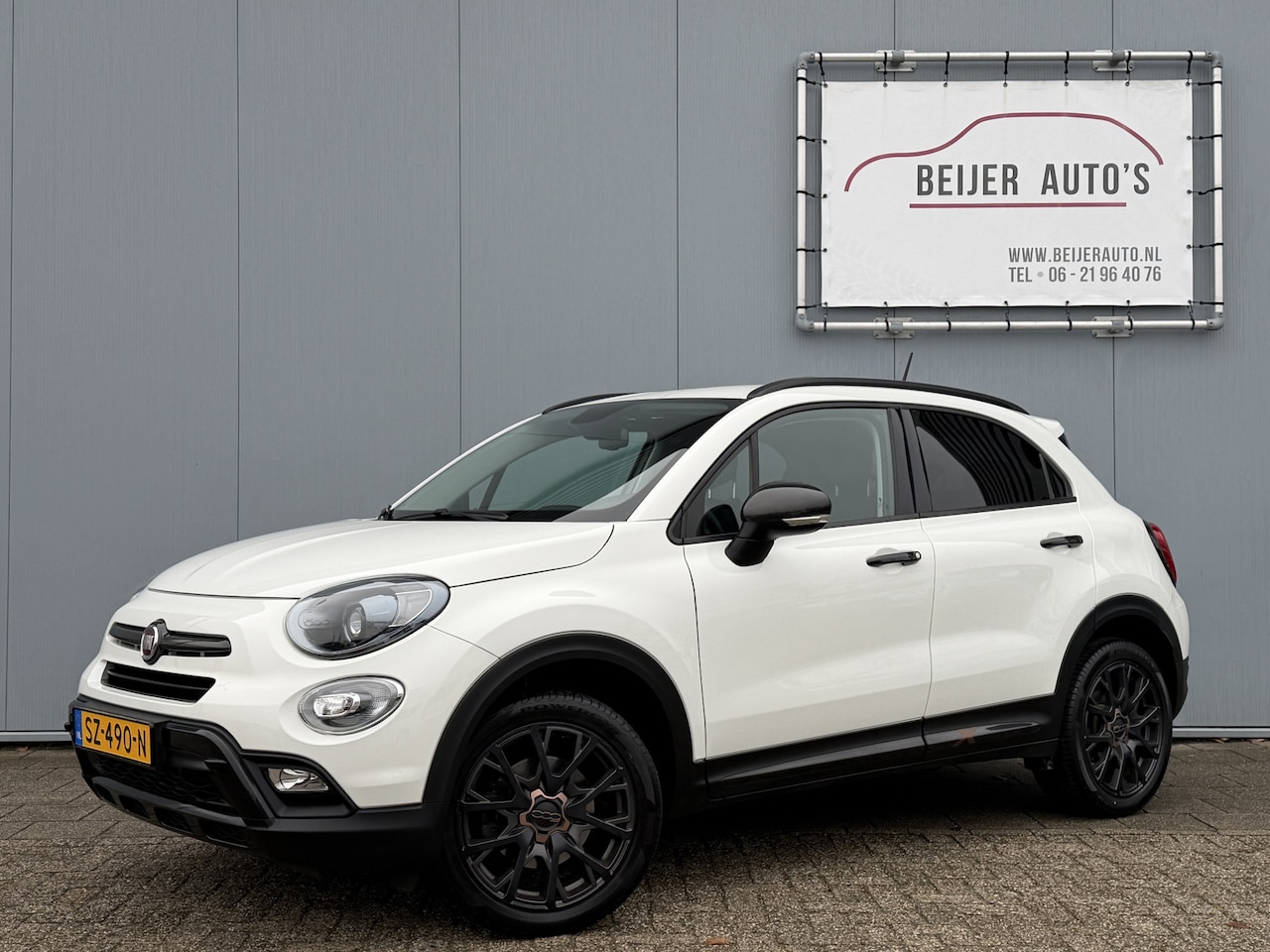 Fiat 500 X Cross - 1.4 Turbo MultiAir S-Design Cross Apple Carplay/Trekhaak. - AutoWereld.nl
