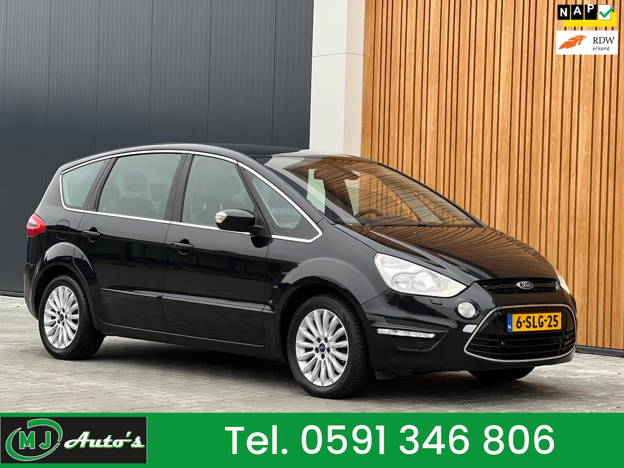 Ford S-Max - 1.6 ECOBOOST PLATINUM 7P PANO NAVI - AutoWereld.nl