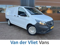 Mercedes-Benz Vito - 114 CDI E6 Automaat Lang BPM Vrij Lease €383/m, Aluca inrichting, Airco, Carplay, PDC V+A,