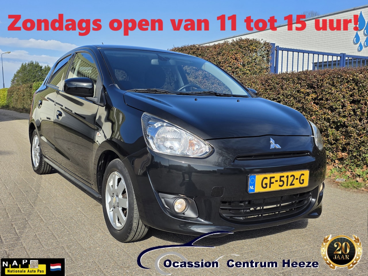 Mitsubishi Space Star - 1.0 AUT! Lm velgen! Topstaat! Apk 10-2026! Zondag OPEN! - AutoWereld.nl