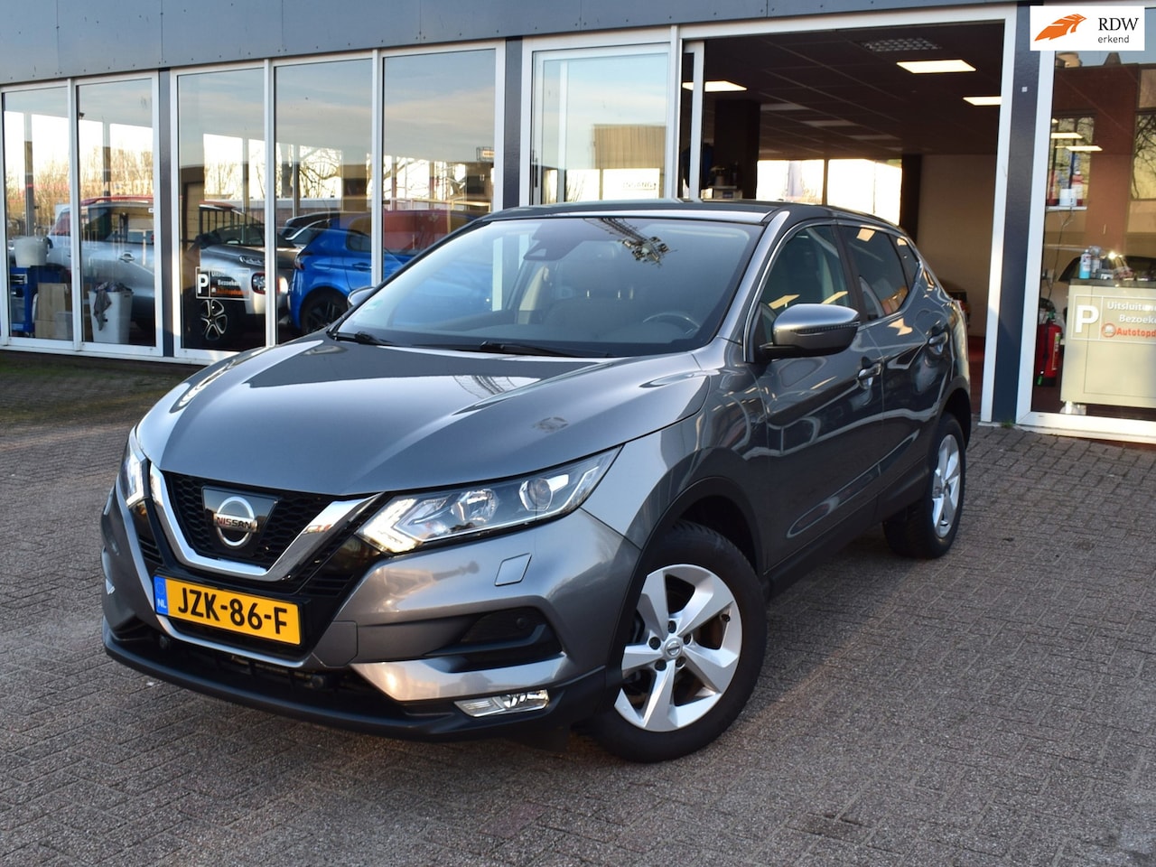 Nissan Qashqai - 1.2 Acenta | AUTOMAAT| PARKEERSENSOREN VOOR + ACHTER|NAVI | CLIMATE CONTROL| ACHTERUIT RIJ - AutoWereld.nl