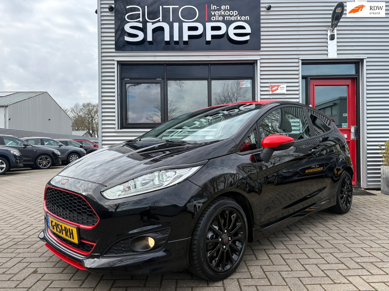 Ford Fiesta - 1.0 EcoBoost Black Edition -140 PK!-CLIMA-CRUISECONTROL-STOELVERWARMING-VERWARMDE VOORRUIT - AutoWereld.nl