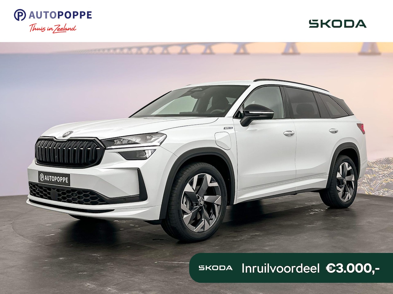 Skoda Kodiaq - Sportline Business 1.5 TSI PHEV 150 kW / 204 PK SU - AutoWereld.nl