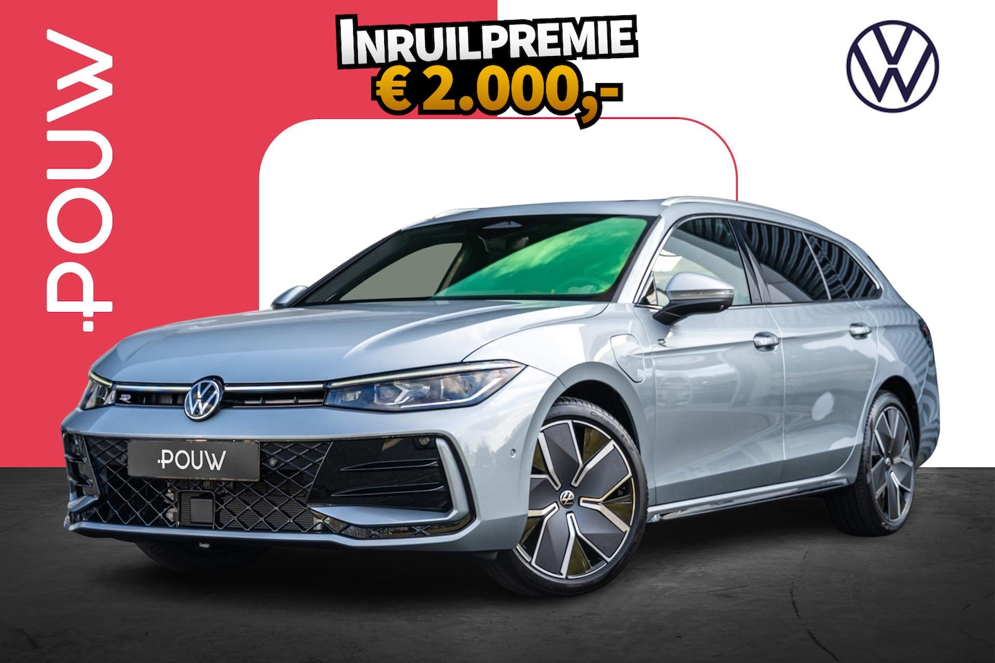 Volkswagen Passat Variant - 1.5 eHybrid 204pk R-Line Edition | LMV 19'' | Harman Kardon Audio - AutoWereld.nl