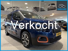 Citroën Berlingo - 1.2 130pk EAT8 Shine XTR, NL auto, Leder, Pano, Adaptive