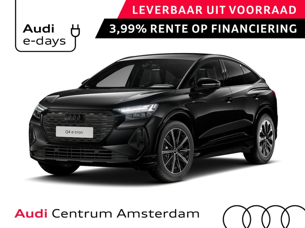 Audi Q4 Sportback e-tron - 45 S edition Competition 82 kWh 286 pk | Assistentiepakket plus | Optiekpakket zwart plus - AutoWereld.nl