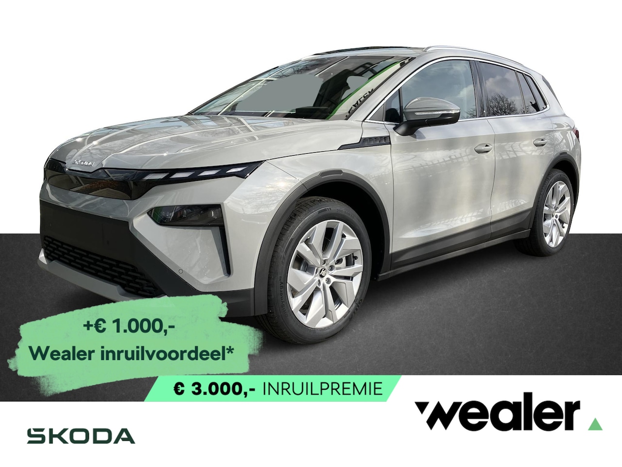 Skoda Elroq - 85 Business Edition 286 PK | Trekhaak | Led Matrix | Elektrische achterklep | Verlichte Gr - AutoWereld.nl
