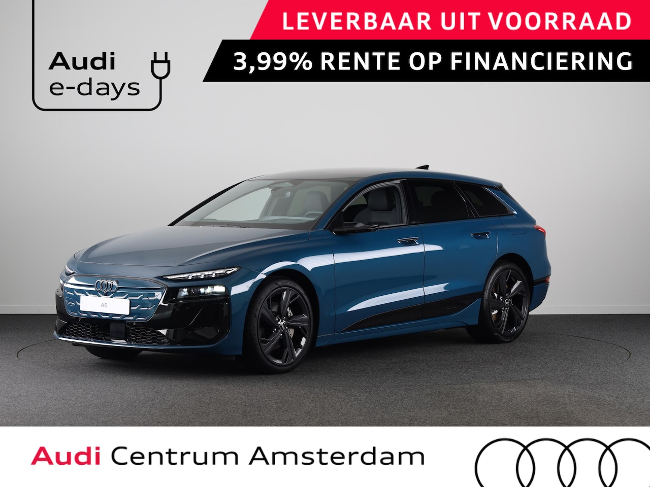 Audi A6 Avant e-tron - S edition 100kWh 270 kW / 367 PK Avant Elek Panorama-glasdak, Bang&Olufsen soundsysteem, w - AutoWereld.nl