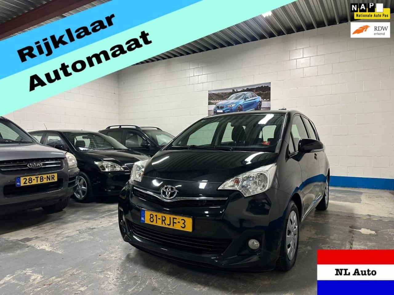 Toyota Verso S - 1.3 VVT-i Aspiration Automaat/Camera/Clima - AutoWereld.nl