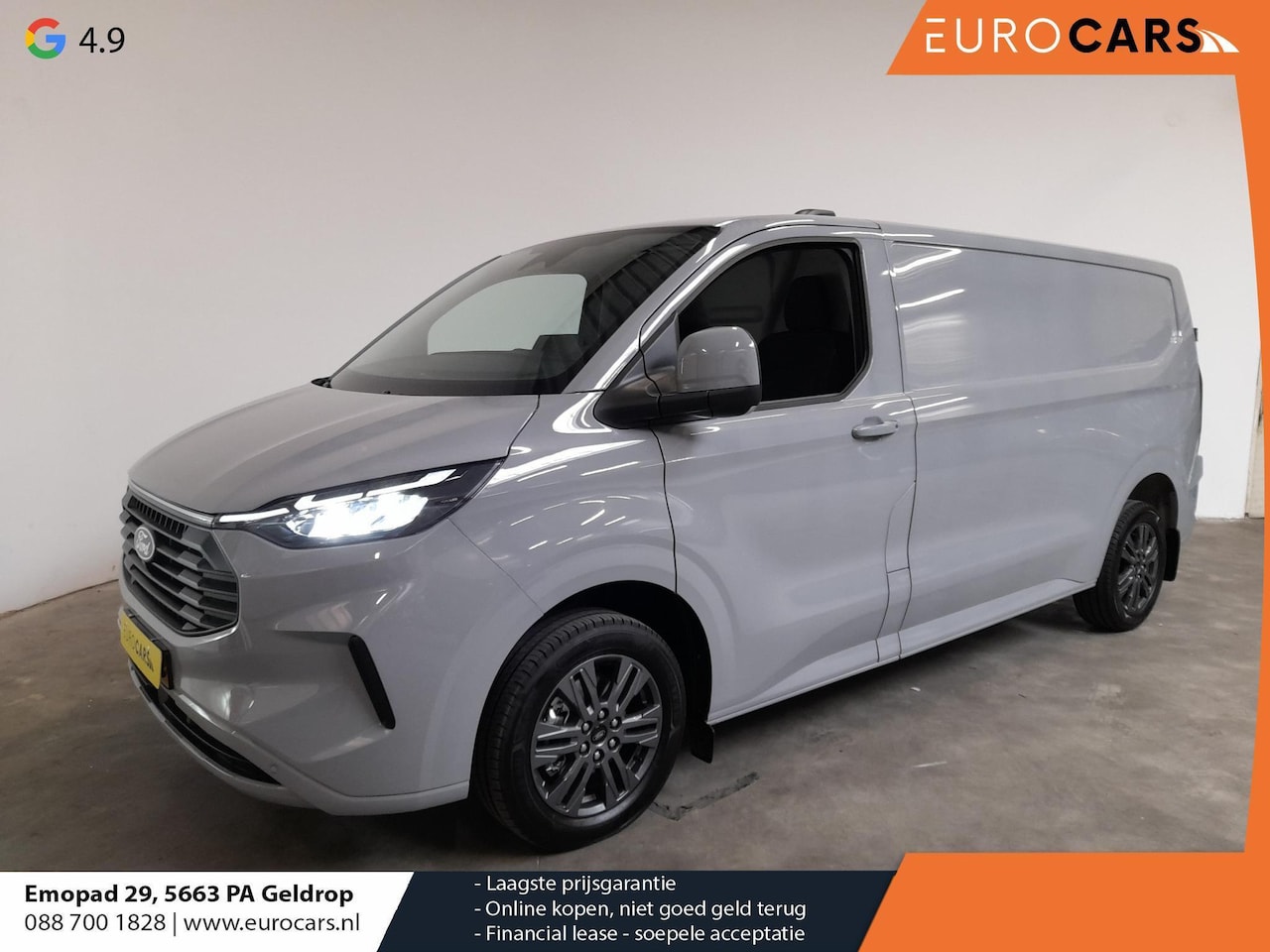 Ford Transit Custom - 320 2.0 TDCI L2H1 Limited Automaat Airco Navigatie Cruise control Trekhaak - AutoWereld.nl