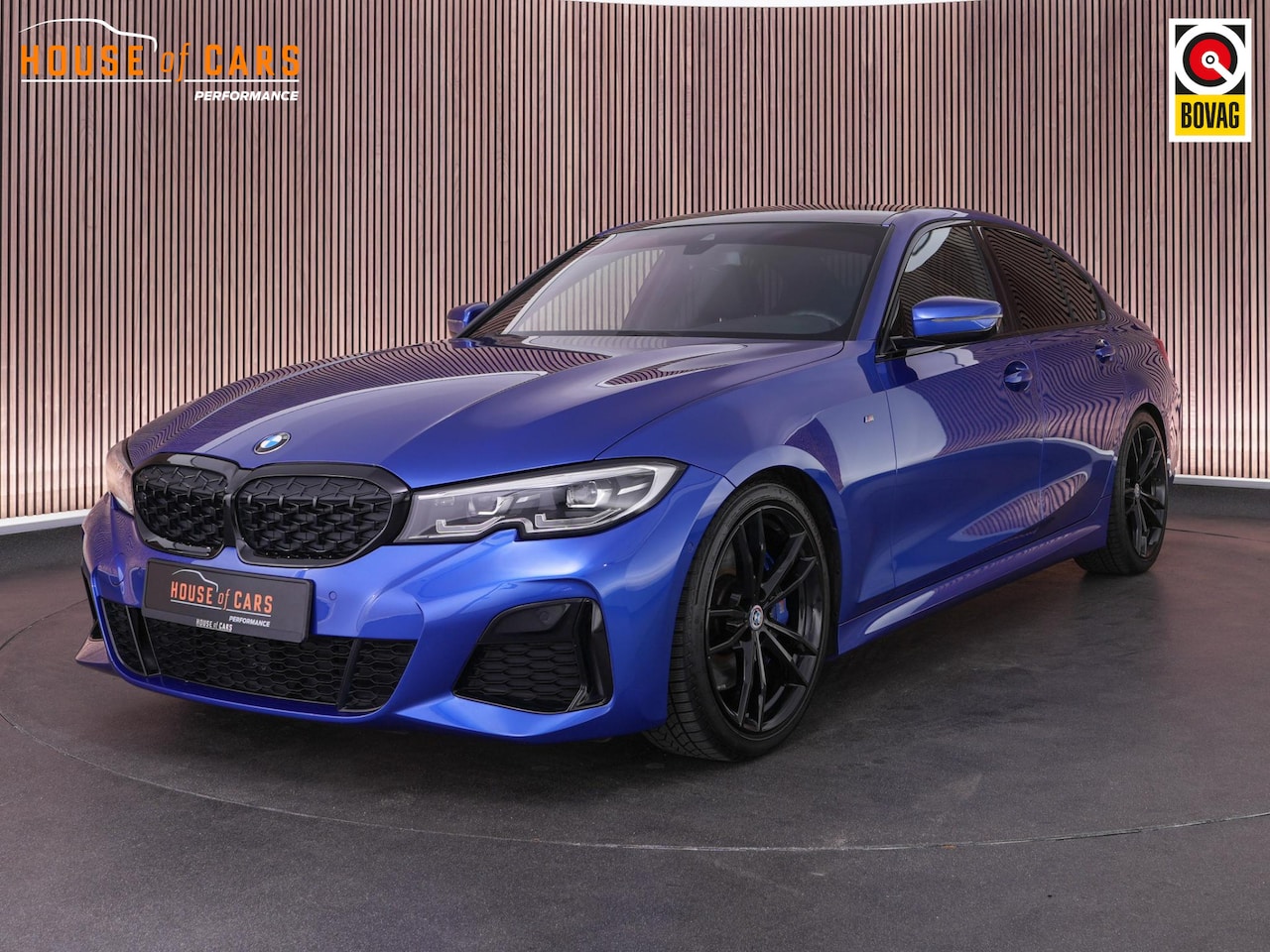 BMW 3-serie - M340i xDrive High Executive |EU-auto|dealer onderhouden|M-sport|M-sport diff|Portimao Blue - AutoWereld.nl