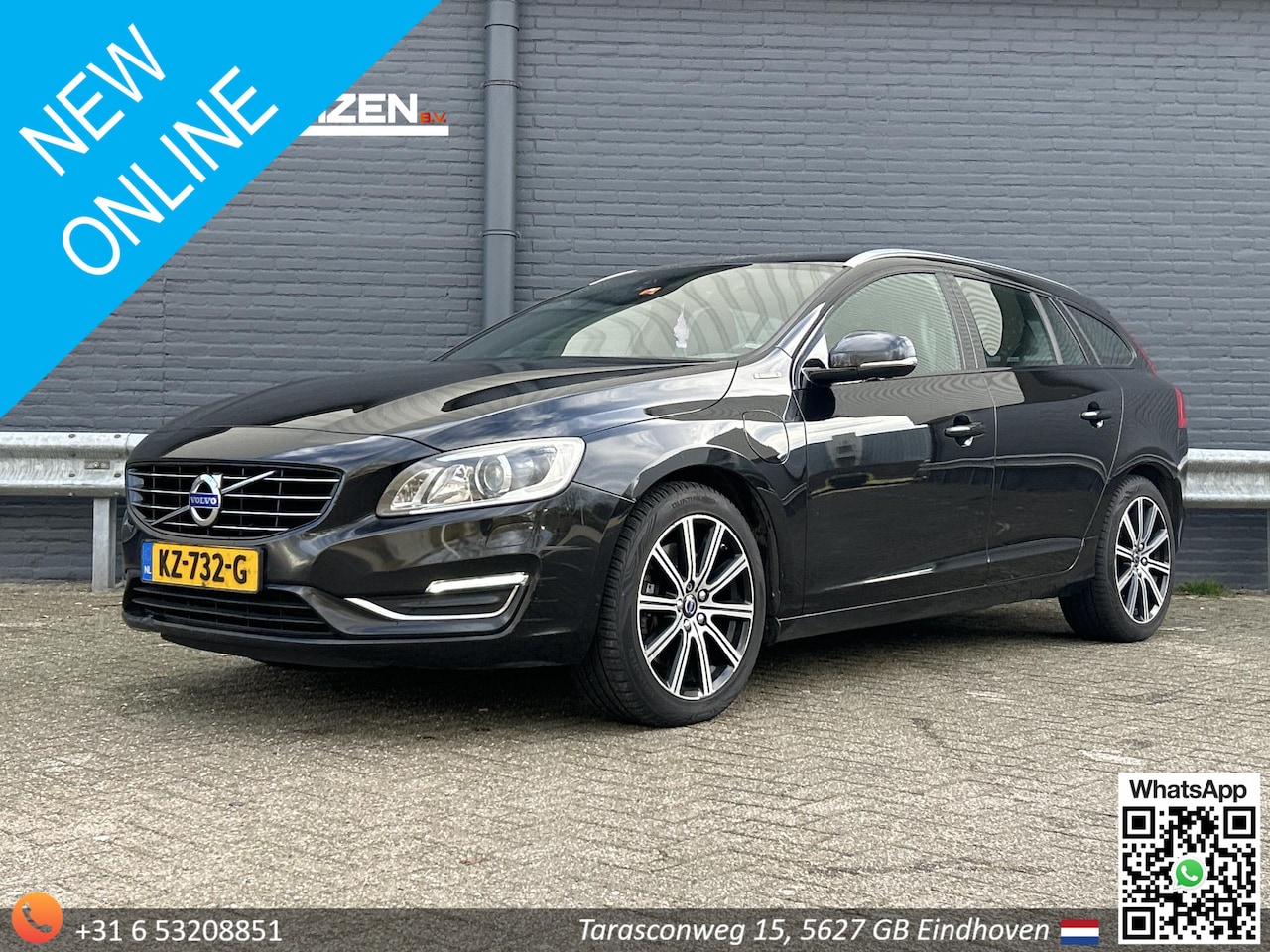Volvo V60 - 2.4 D5 Twin Engine Special Edition | Leder | Stoelverwarming | Climate | Cruise | Navi | P - AutoWereld.nl