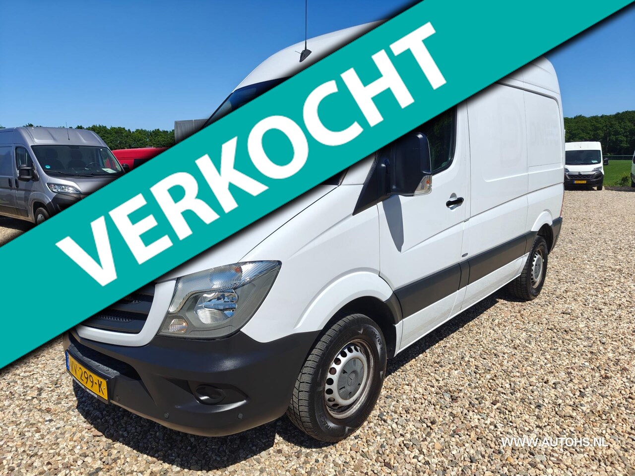 Mercedes-Benz Sprinter - 313 2.2 CDI 130 PK AUTOMAAT , Kort hoog model , Airco , cruise , 1e Eig. Lage km , nette b - AutoWereld.nl