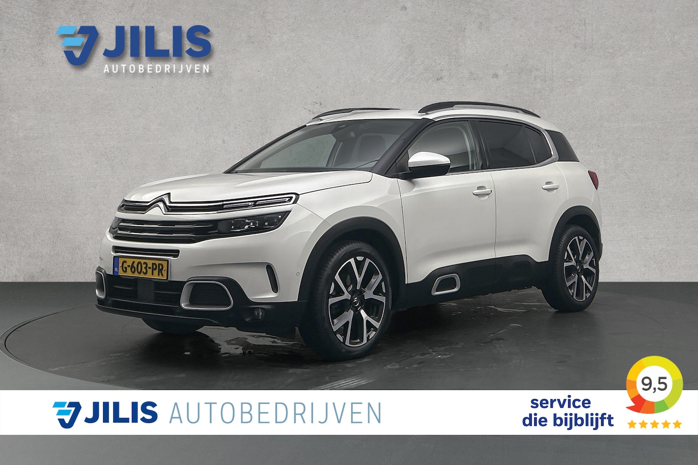 Citroën C5 Aircross - 1.6 PureTech Business Plus | Half leder | Trekhaak | Adaptieve cruise control - AutoWereld.nl
