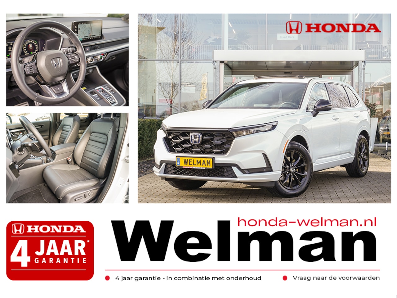 Honda CR-V - 2.0i e:PHEV ADVANCE TECH - PLUG IN HYBRID - TREKHAAK - AUTOMAAT - AutoWereld.nl