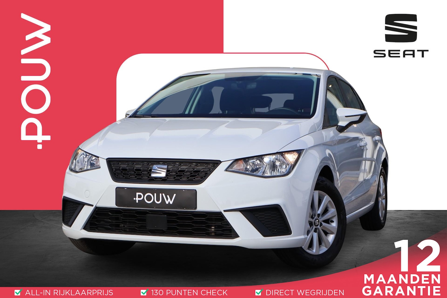 SEAT Ibiza - 1.0 TSI 95pk Style | PDC | Cruise Ontrol | Clima | Apple Carplay/Android Auto - AutoWereld.nl