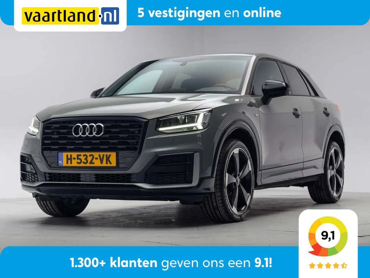 Audi Q2 - 1.4 TFSI CoD Launch Edition S-line [ Leder Stoelverwarming LED ] - AutoWereld.nl