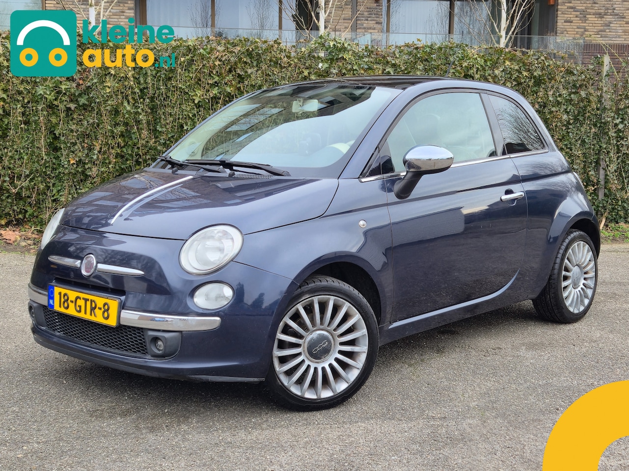 Fiat 500 - 1.4-16V Lounge 101pk | Lees tekst | | Panoramadak | Navigatie | Bluetooth - AutoWereld.nl