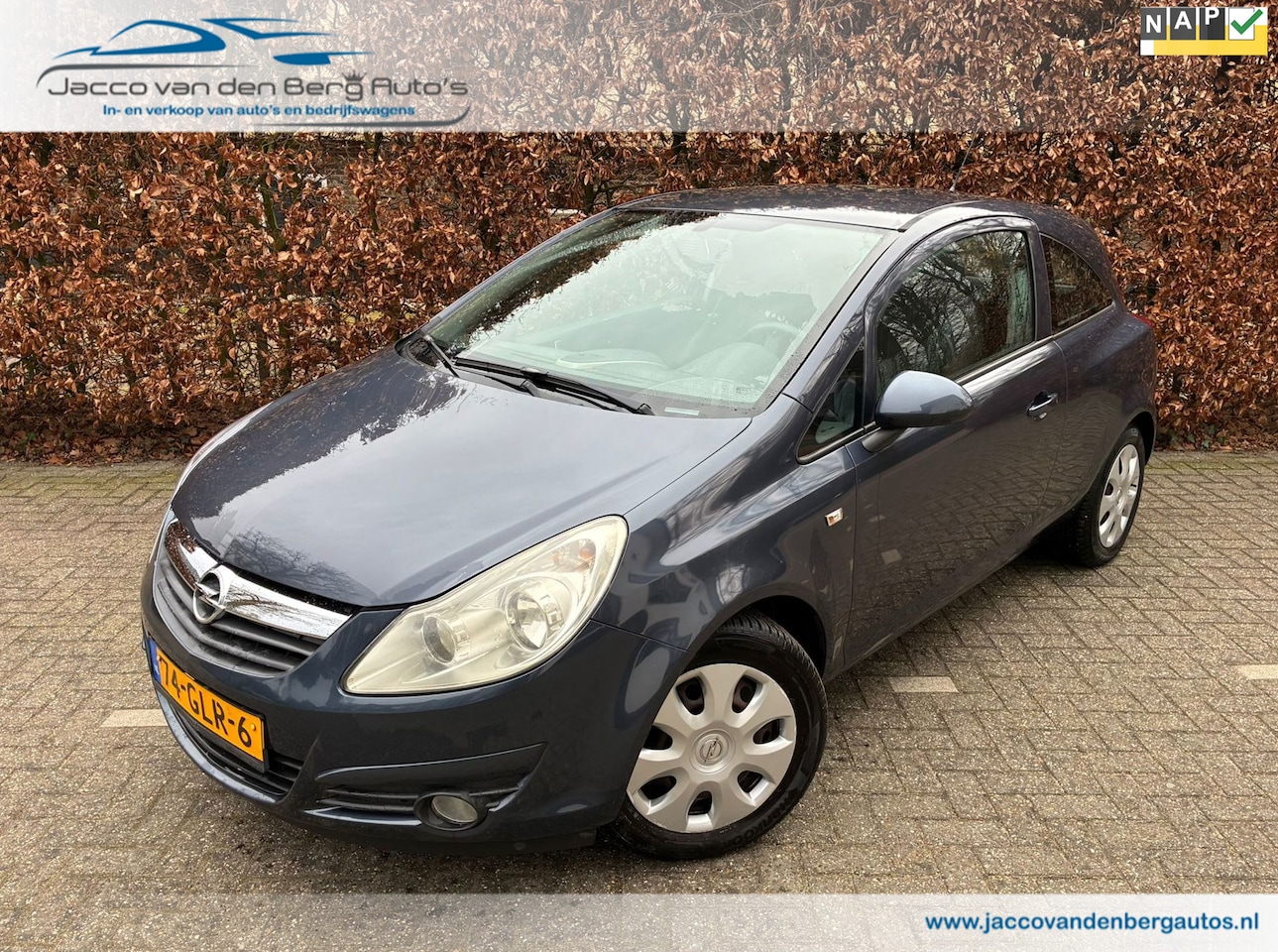 Opel Corsa - 1.2i 16V Enjoy I Airco I Nieuwe APK - AutoWereld.nl
