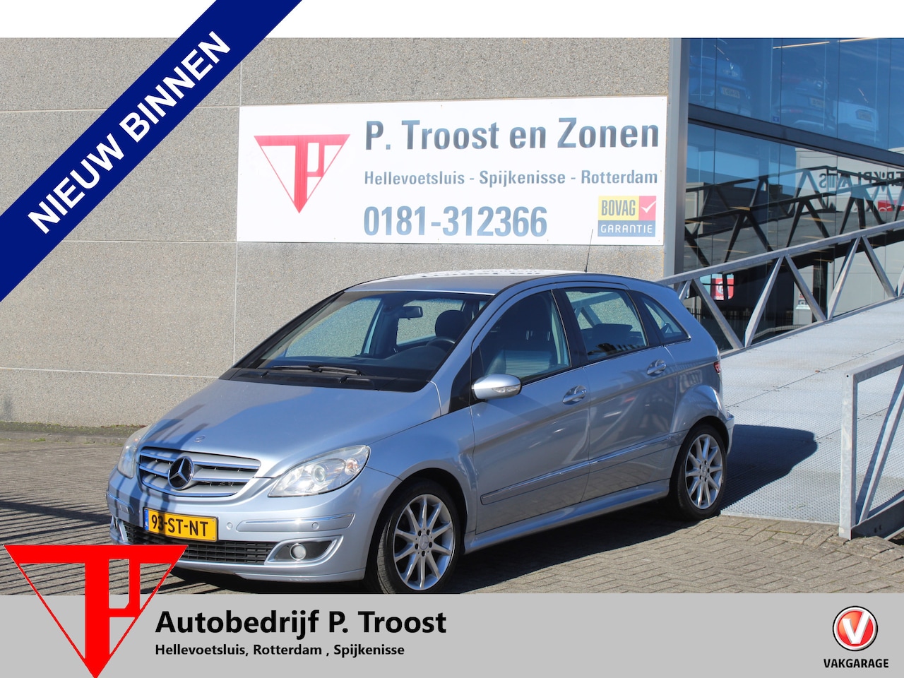 Mercedes-Benz B-klasse - 170 Airco/Trekhaak/Parkeersensoren - AutoWereld.nl