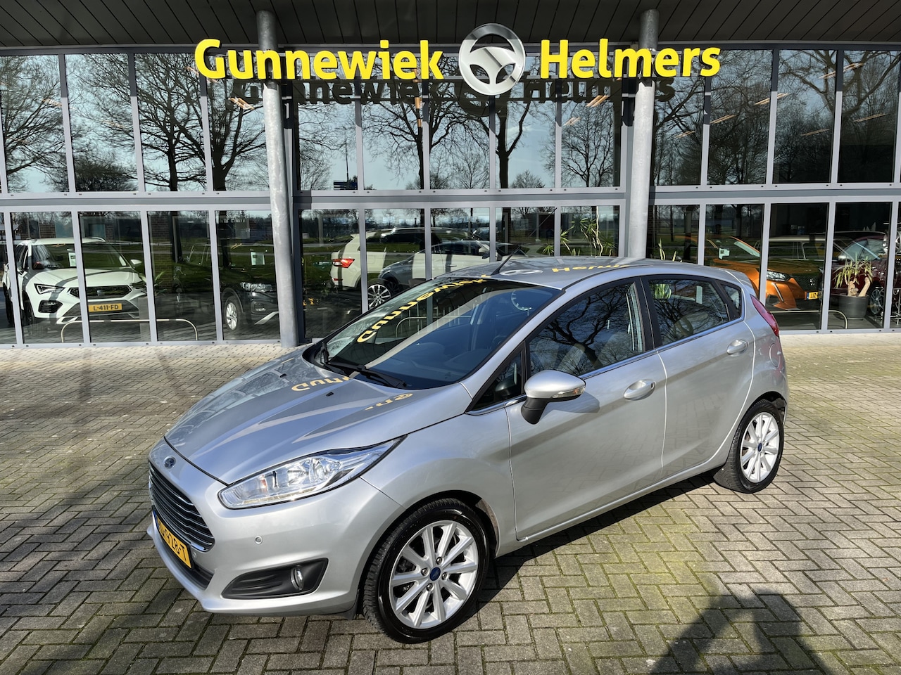 Ford Fiesta - 1.0 EcoBoost Titanium | BLUETOOTH | CLIMA | CRUISE | NAVI | PDC V&A | VOORRUITVERW. - AutoWereld.nl