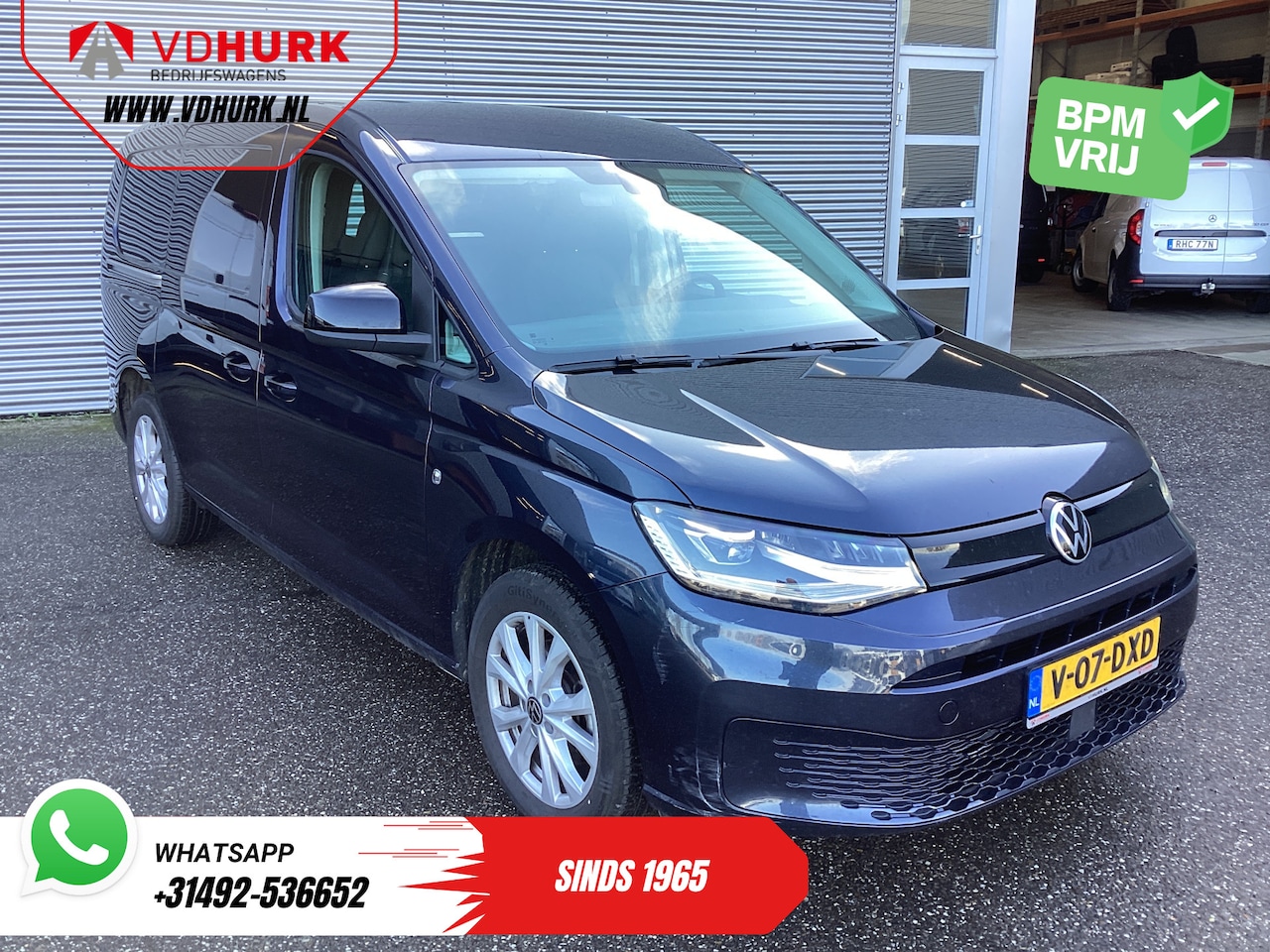 Volkswagen Caddy Cargo Maxi - 2.0 TDI 125 pk DSG Aut. LED/ Carplay/ Cruise/ Camera/ PDC/ Airco/ LMV - AutoWereld.nl